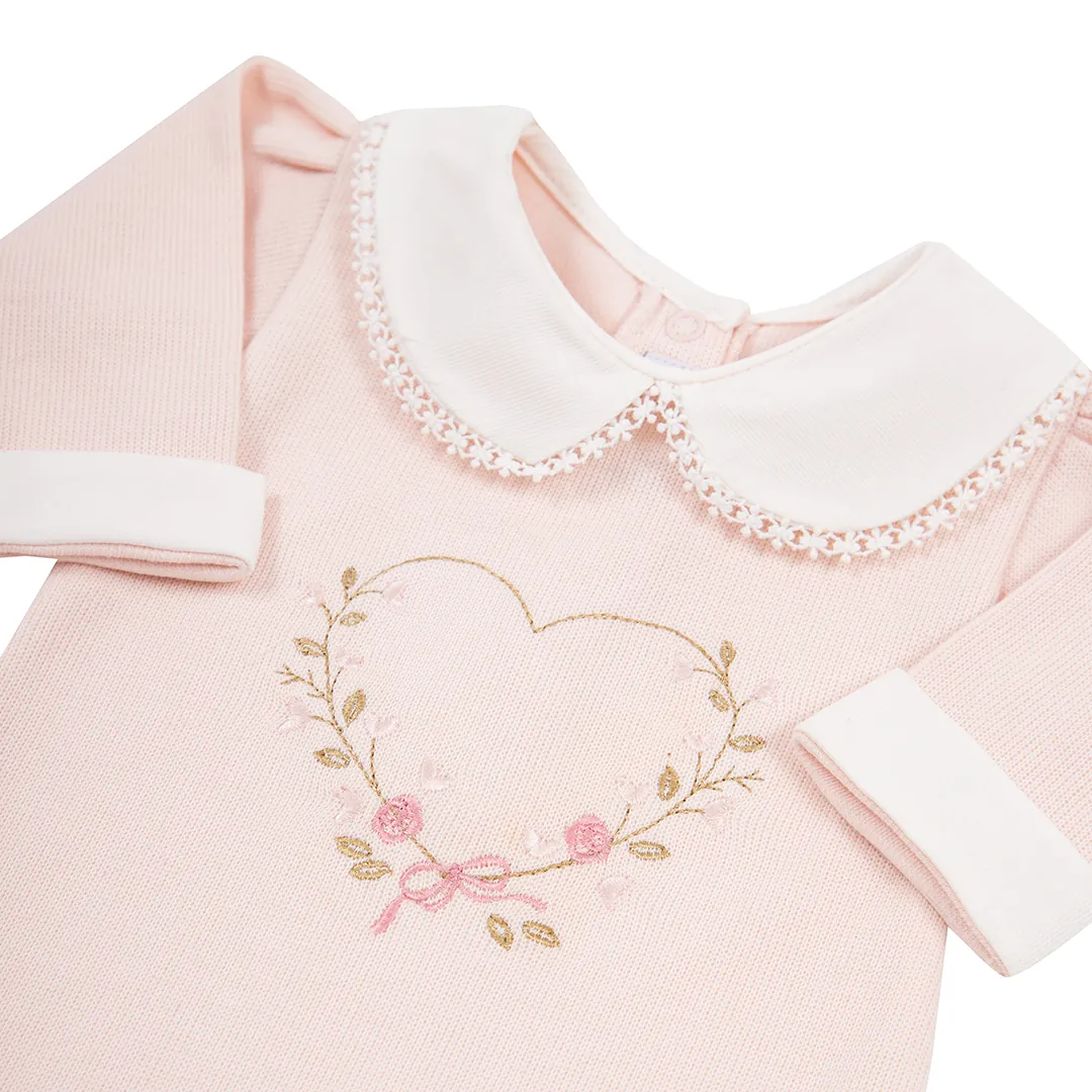 Macacão Julia rosa bebê - Imagem 2