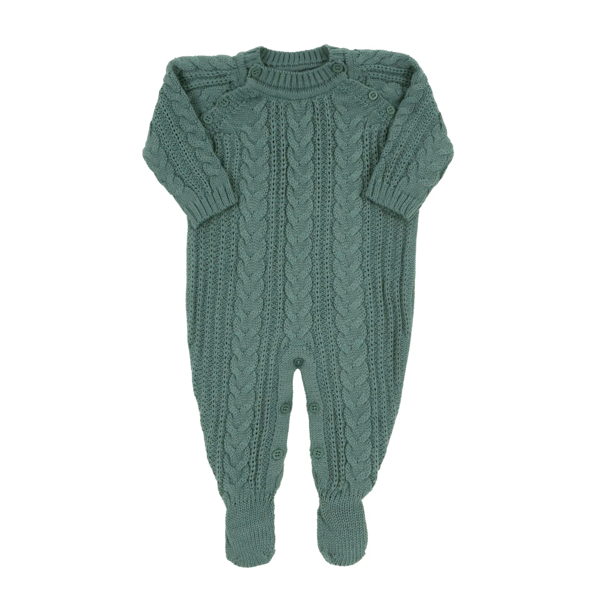 Saída Maternidade Sorrento Verde Relva - 2 peças - Imagem 3