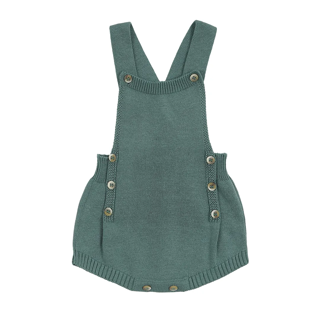 Romper Capri verde relva com Body personalizado - 2 peças - Imagem 6