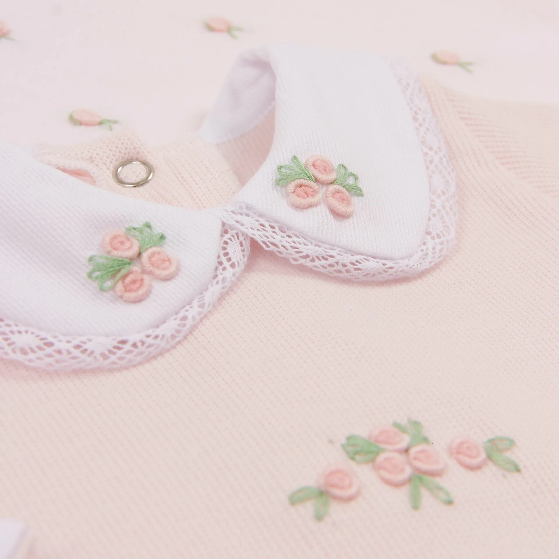 Macacão Elisa Rosa Bebê - Imagem 3