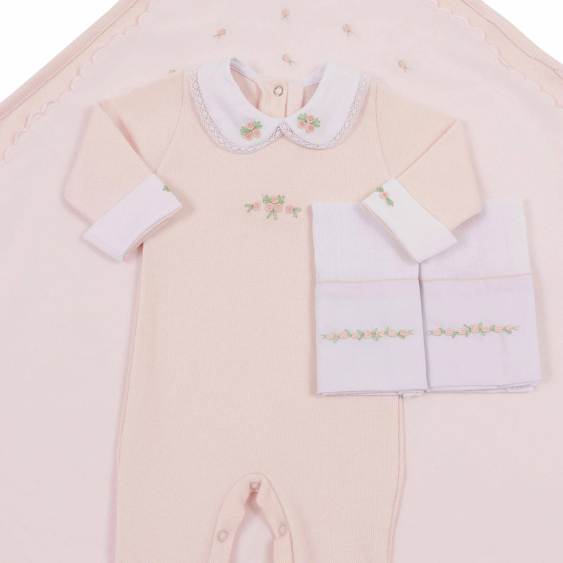 Saída Maternidade Elisa - 5 peças - Imagem 2