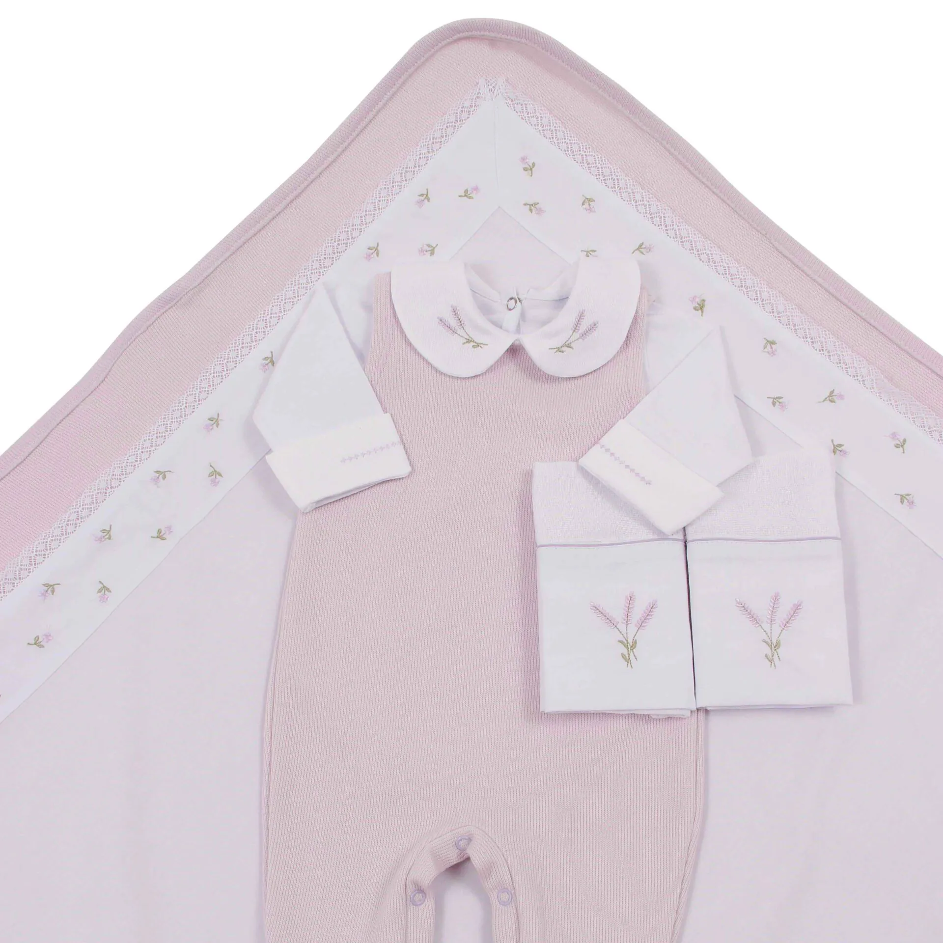 Saída Maternidade Lavanda - 6 peças - Imagem 2