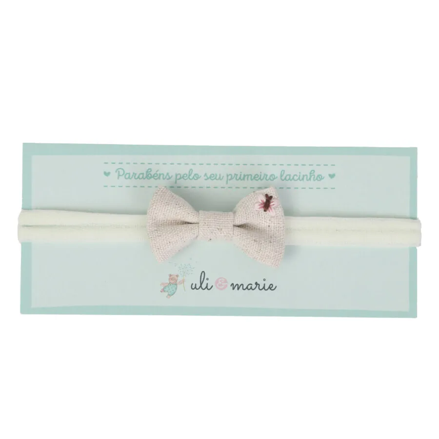 faixa de cabelo menina recém nascida borboleta