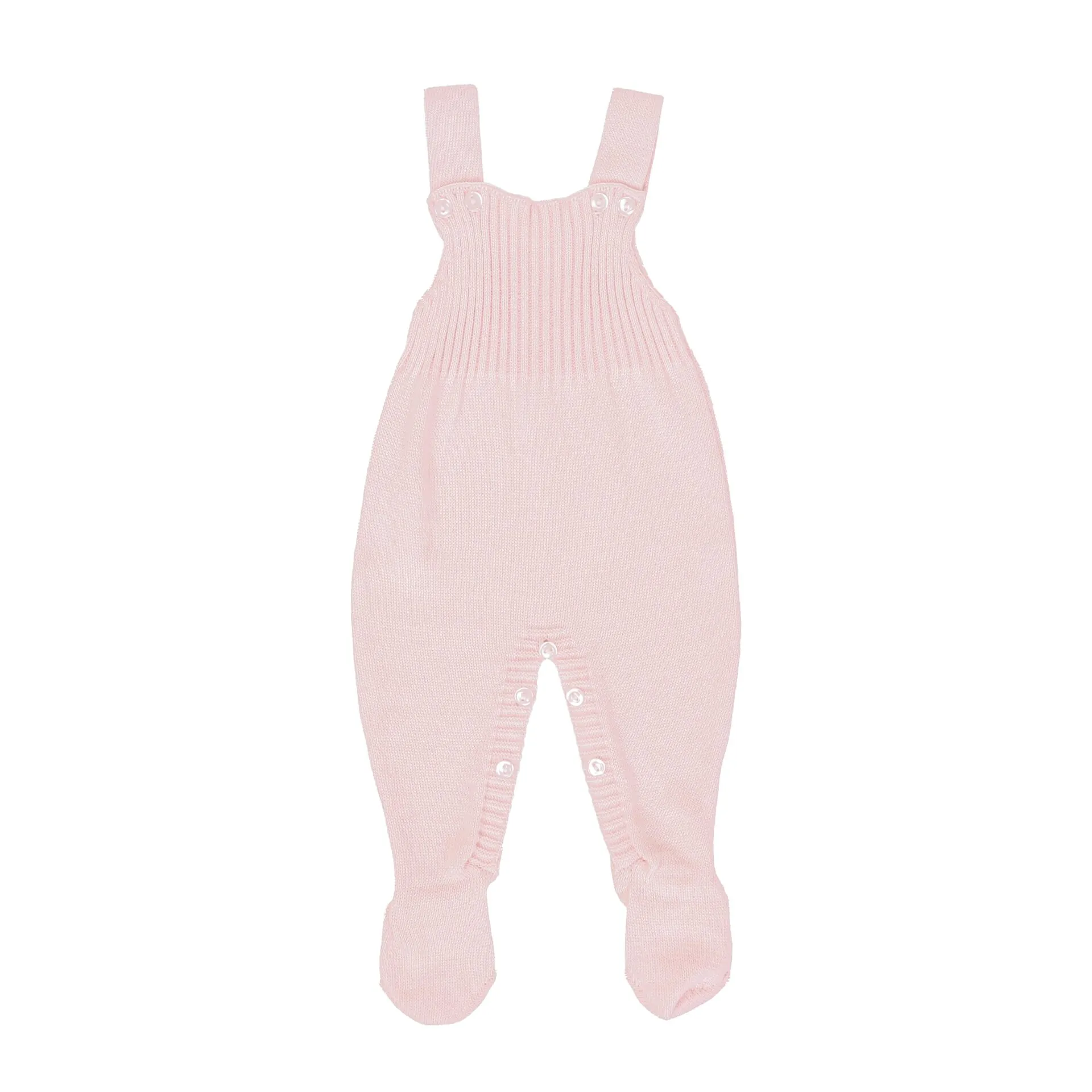 jardineira e casaquinho manu rosa bebê 4