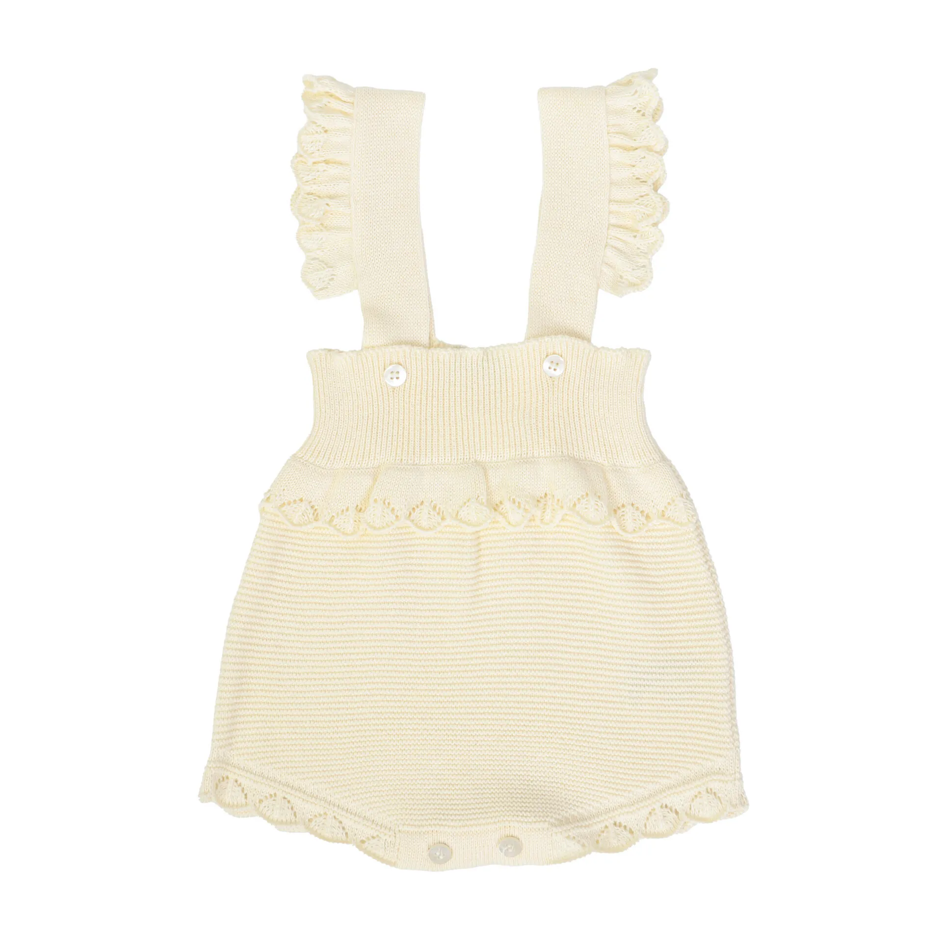 romper fru fru amarelo bebê com body menina 3