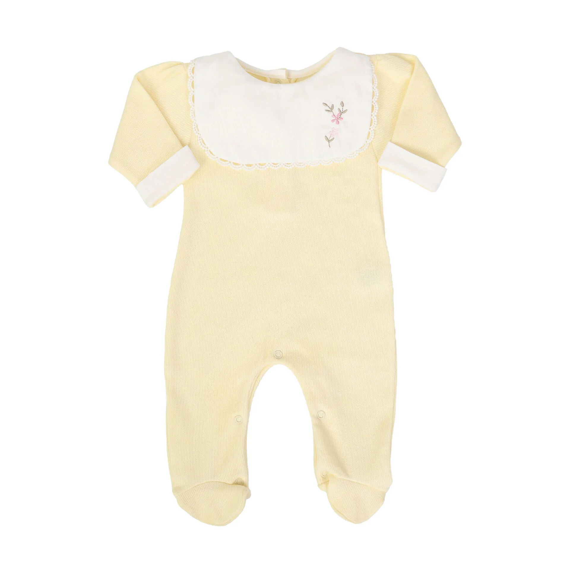 macacão carol amarelo bebê 5