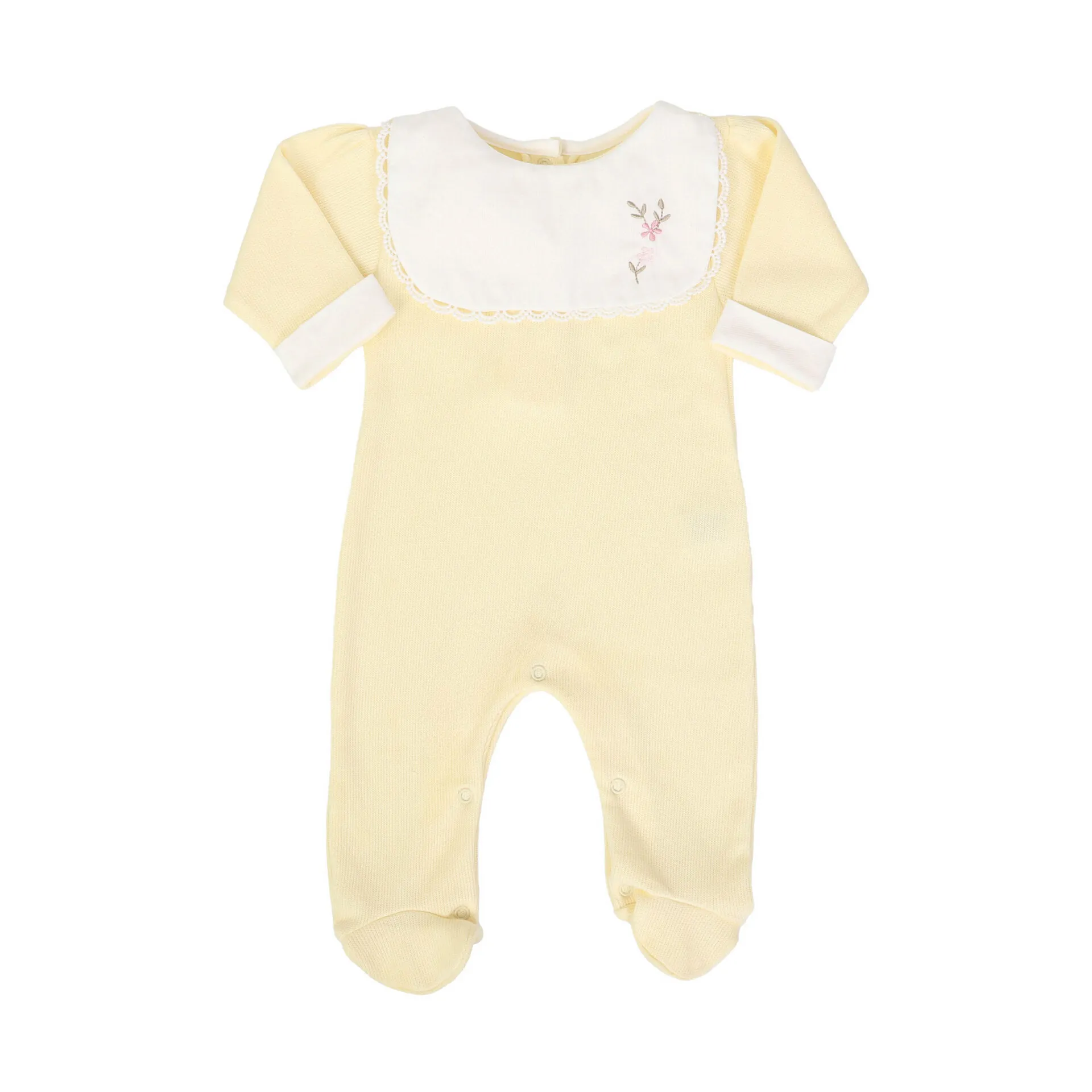 macacão carol amarelo bebê 4