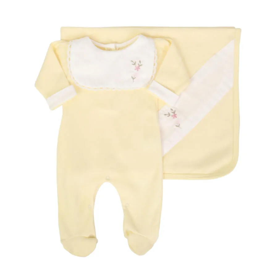 saída maternidade carol amarelo bebê 6