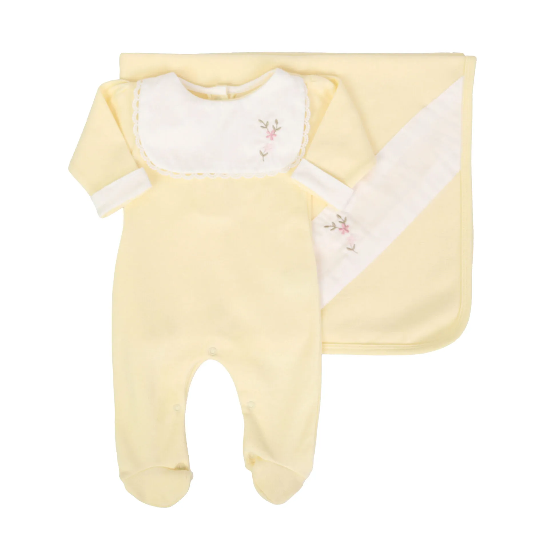 saída maternidade carol amarelo bebê 6