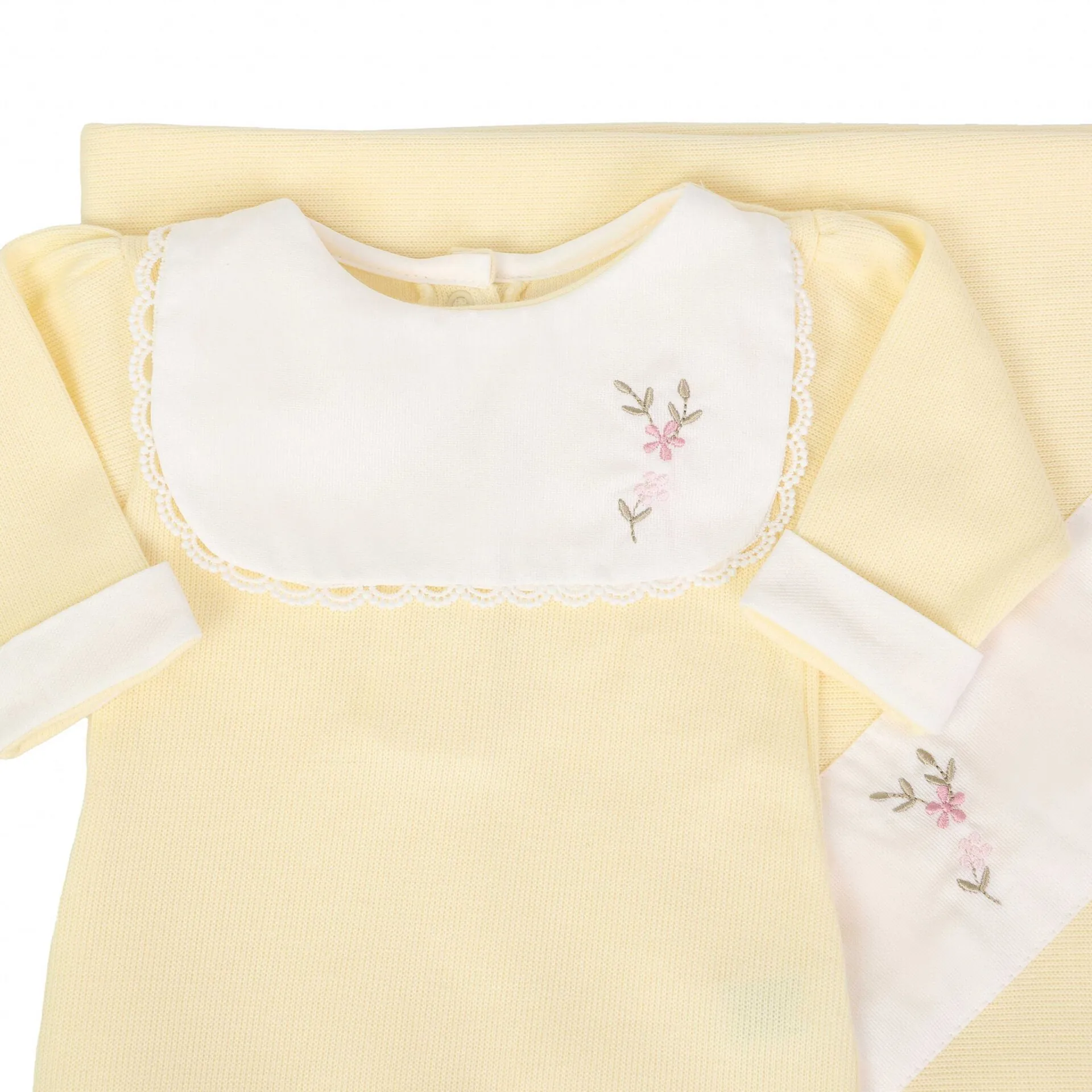 saída maternidade carol amarelo bebê 5