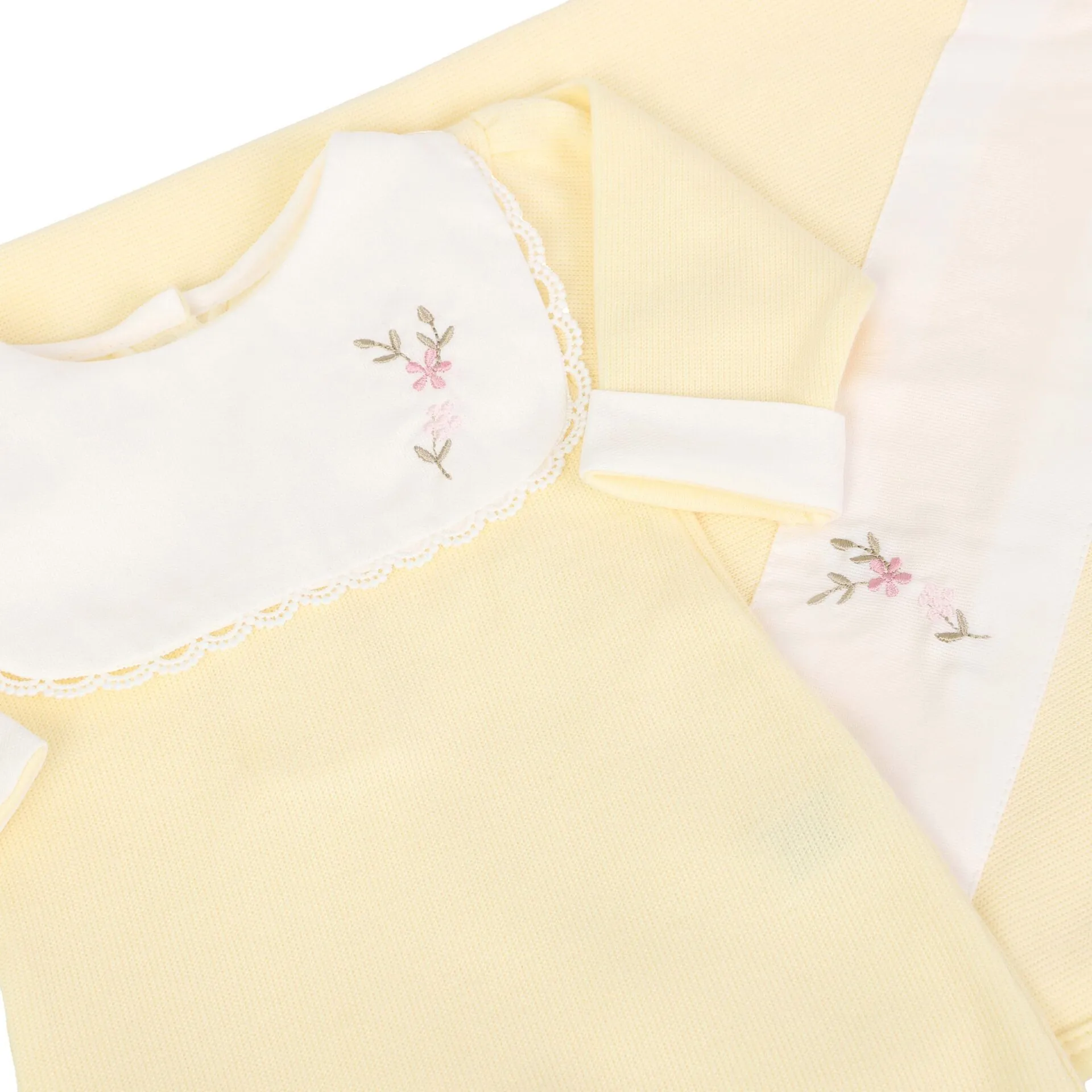 saída maternidade carol amarelo bebê 2