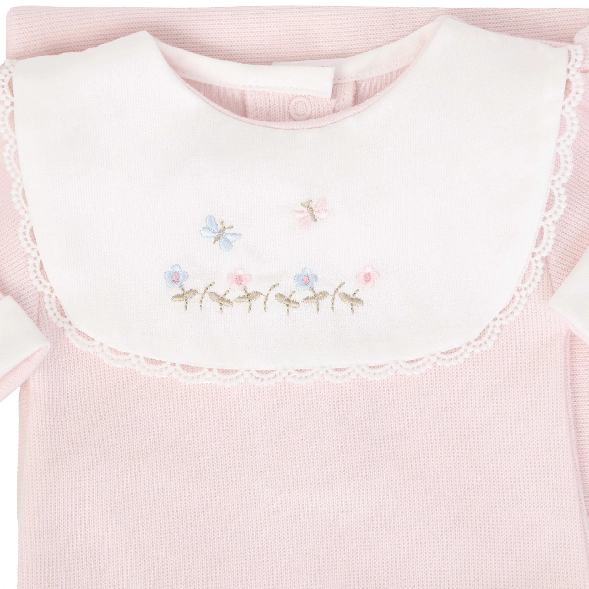 macacão jardim rosa bebê 6