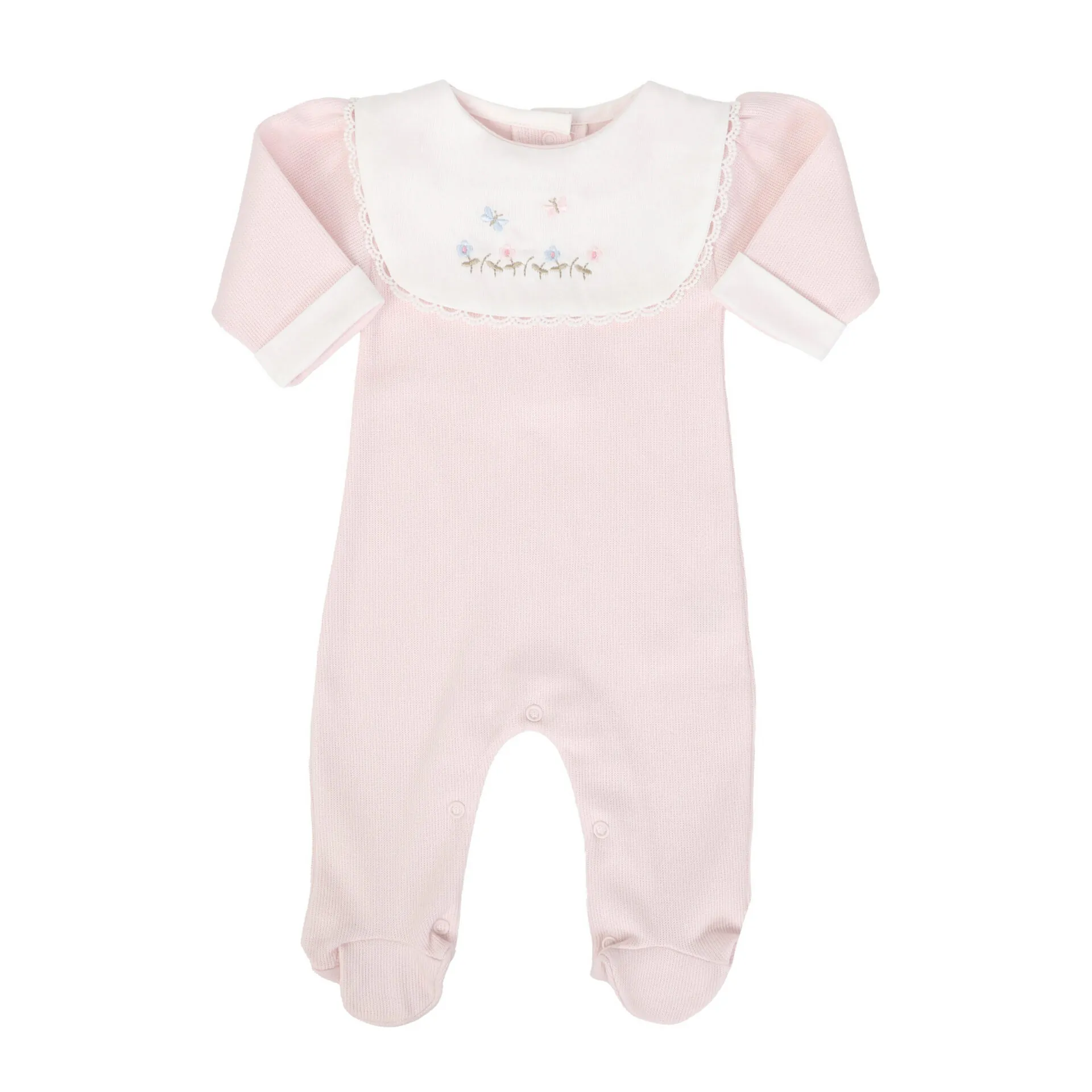 macacão jardim rosa bebê 4