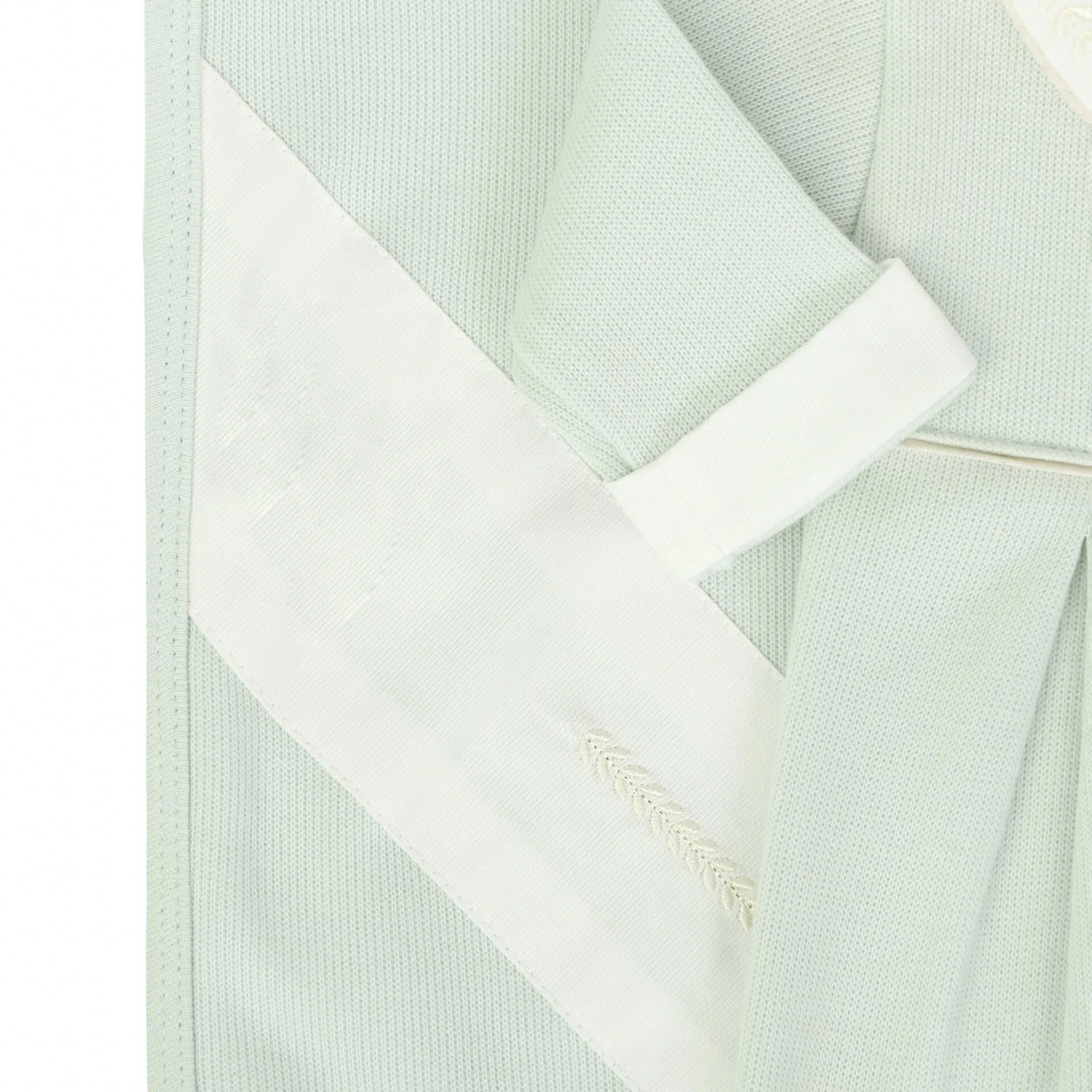 saída maternidade clássica verde malva 6