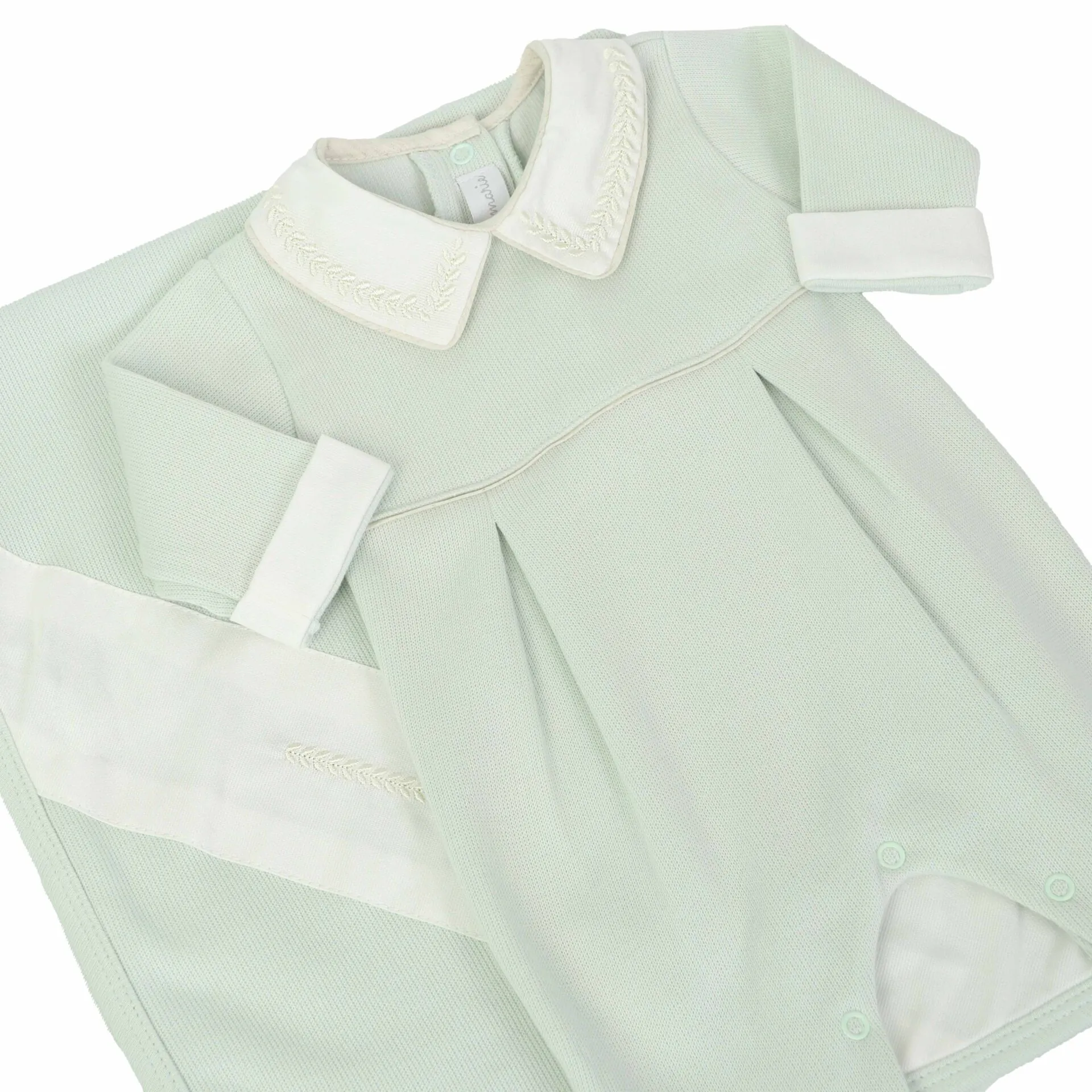 saída maternidade clássica verde malva 3