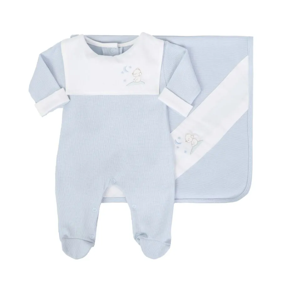 saída maternidade bons sonhos azul bebê 5