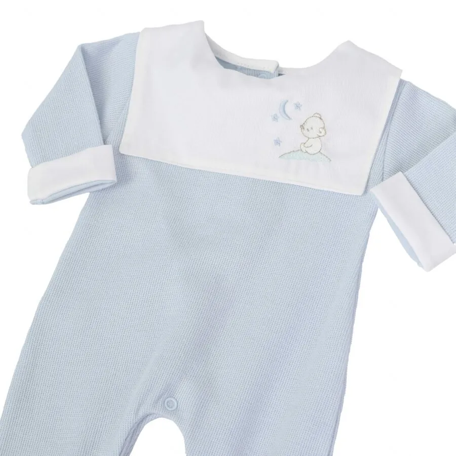 macacão bons sonhos azul bebê