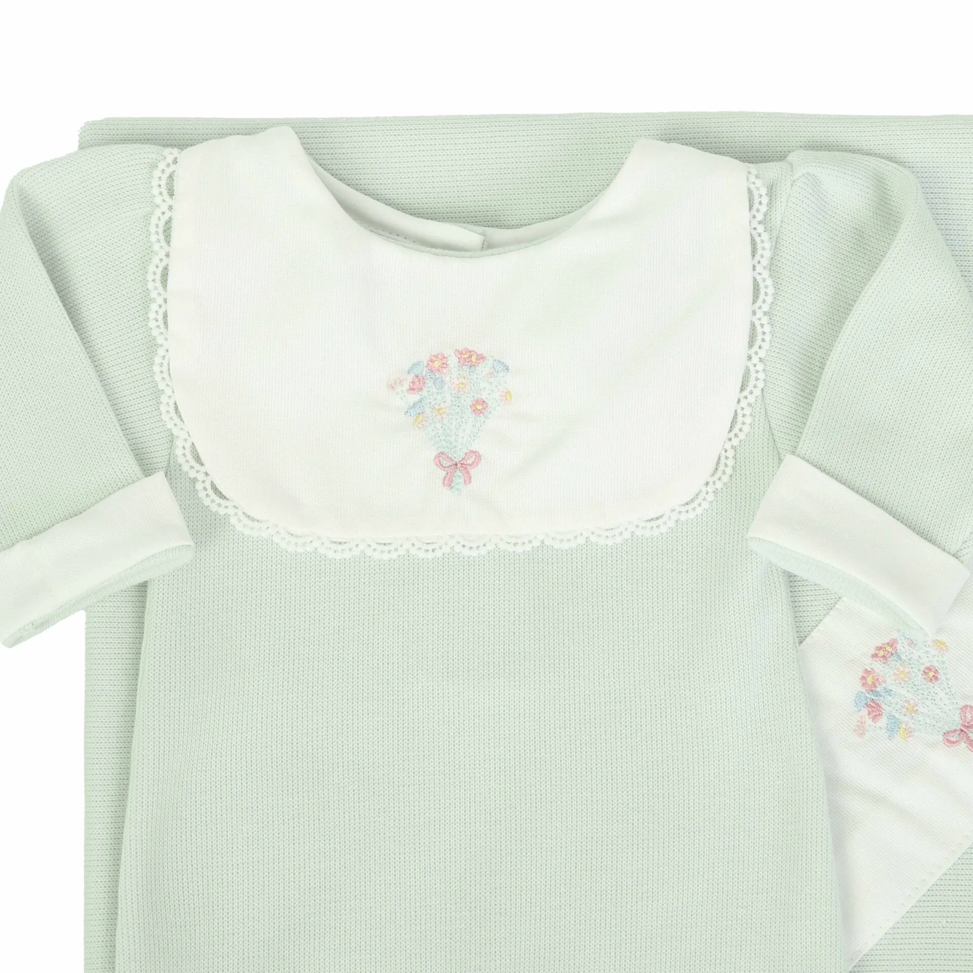 saída maternidade doce primavera verde malva 8