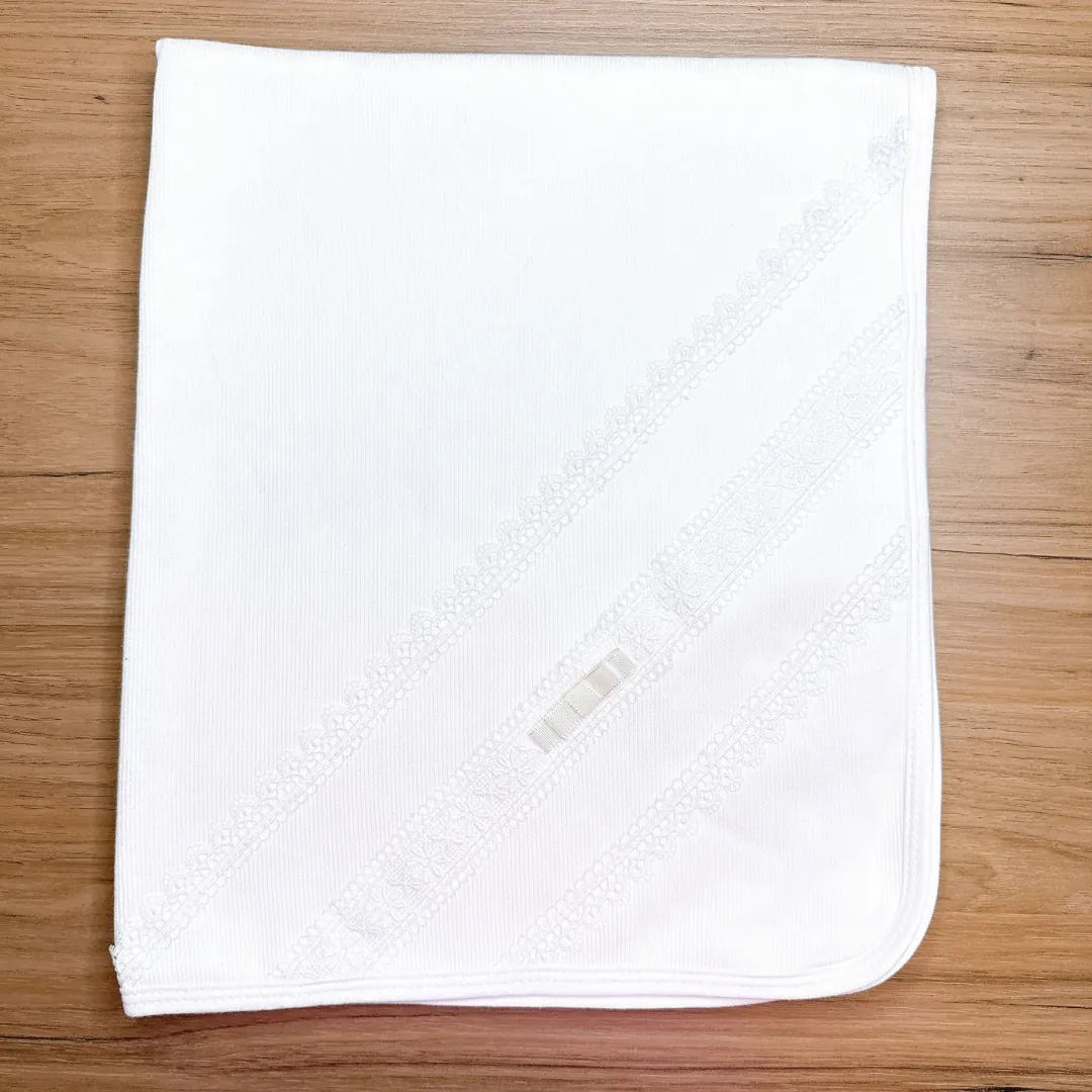 Saída Maternidade Cecília Personalizado off-white - 4 peças - Imagem 9