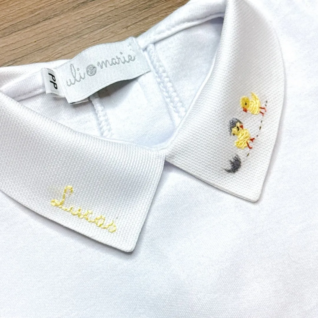 Kit Maternidade Pintinhos personalizado - 2 peças