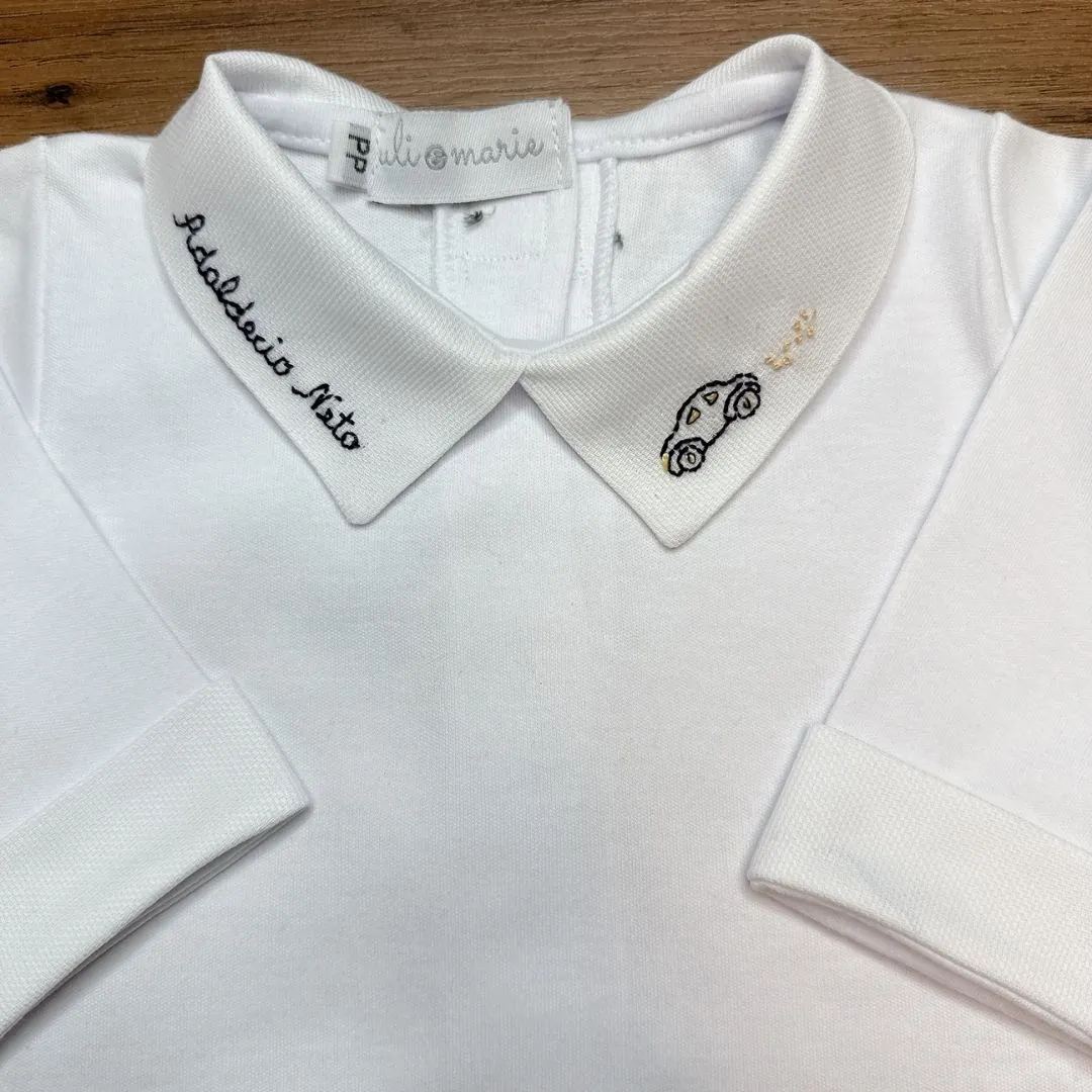 Saída maternidade Carros personalizada - 4 peças - Imagem 6