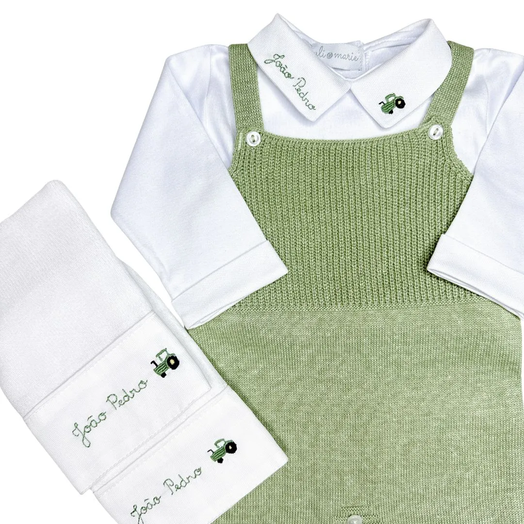 Kit Maternidade Trator - 4 peças