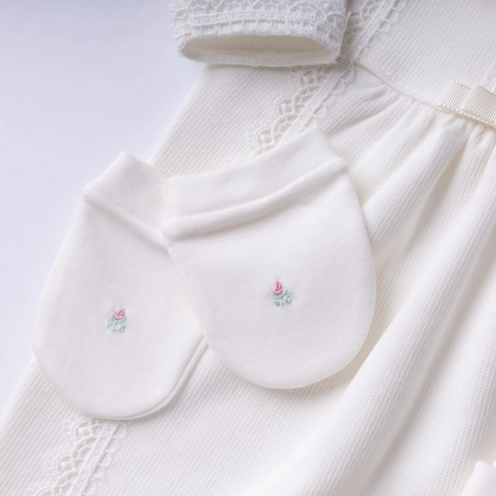 Kit Maternidade Cecília Personalizado off-white - 3 peças - Imagem 17